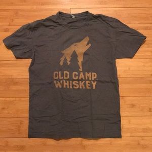Old Camp Whiskey Logo Novelty T Shirt 